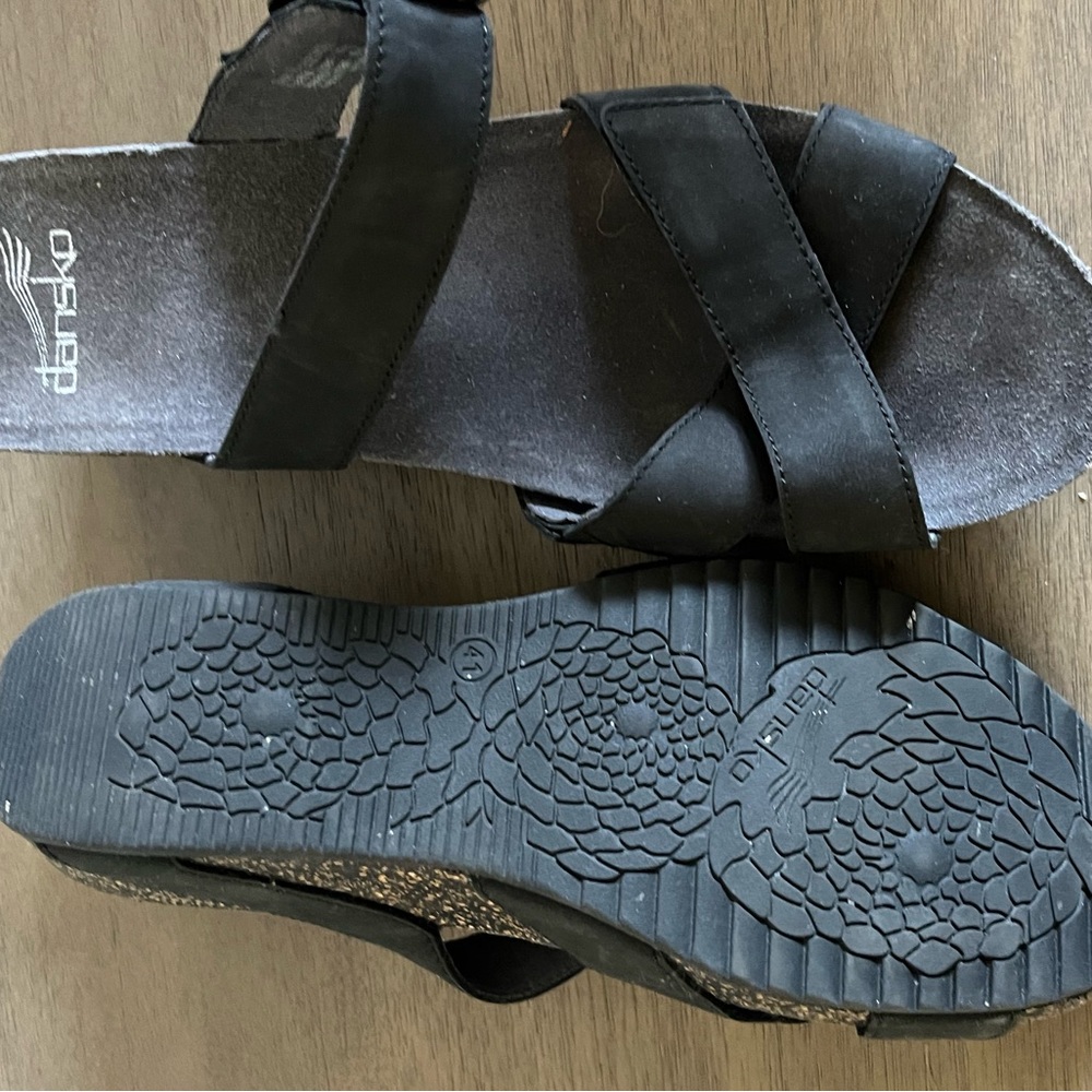 Dansko Wedge Slides With Buckle - image 4